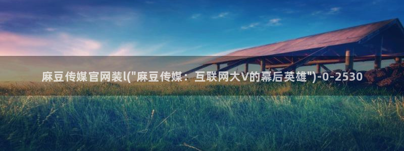 微博麻豆传媒官网