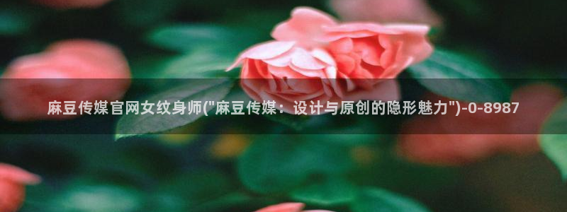 麻豆传媒视频app官网
